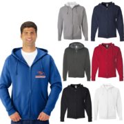 Jerzees® NuBlend® Full-Zip Hooded Sweatshirt 1