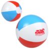 10" Red, White and Blue Beach Ball