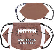 GameTime! ® Football Drawstring Backpack 1