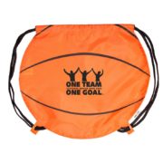 GameTime! ® Basketball Drawstring Backpack 2