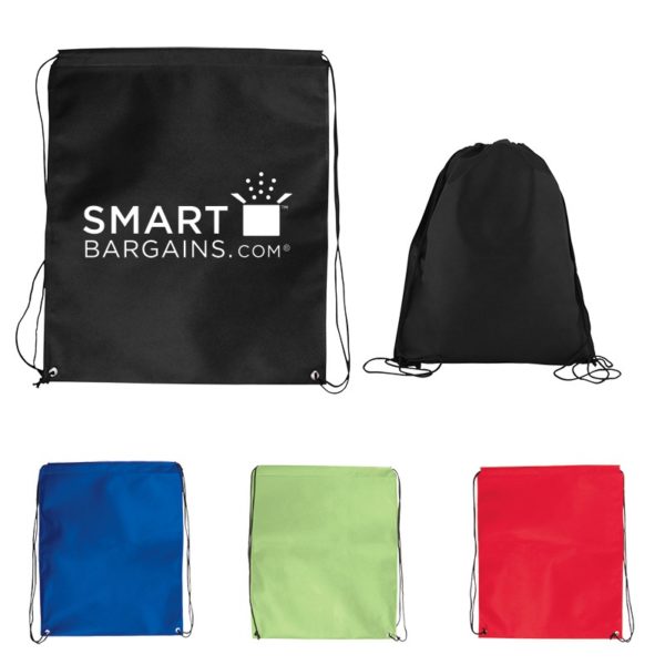 Jumbo Non-woven Drawstring Cinch-Up Backpack