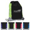 Color Block Drawstring Backpack