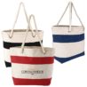 Cotton Resort Tote w/ Rope Handle
