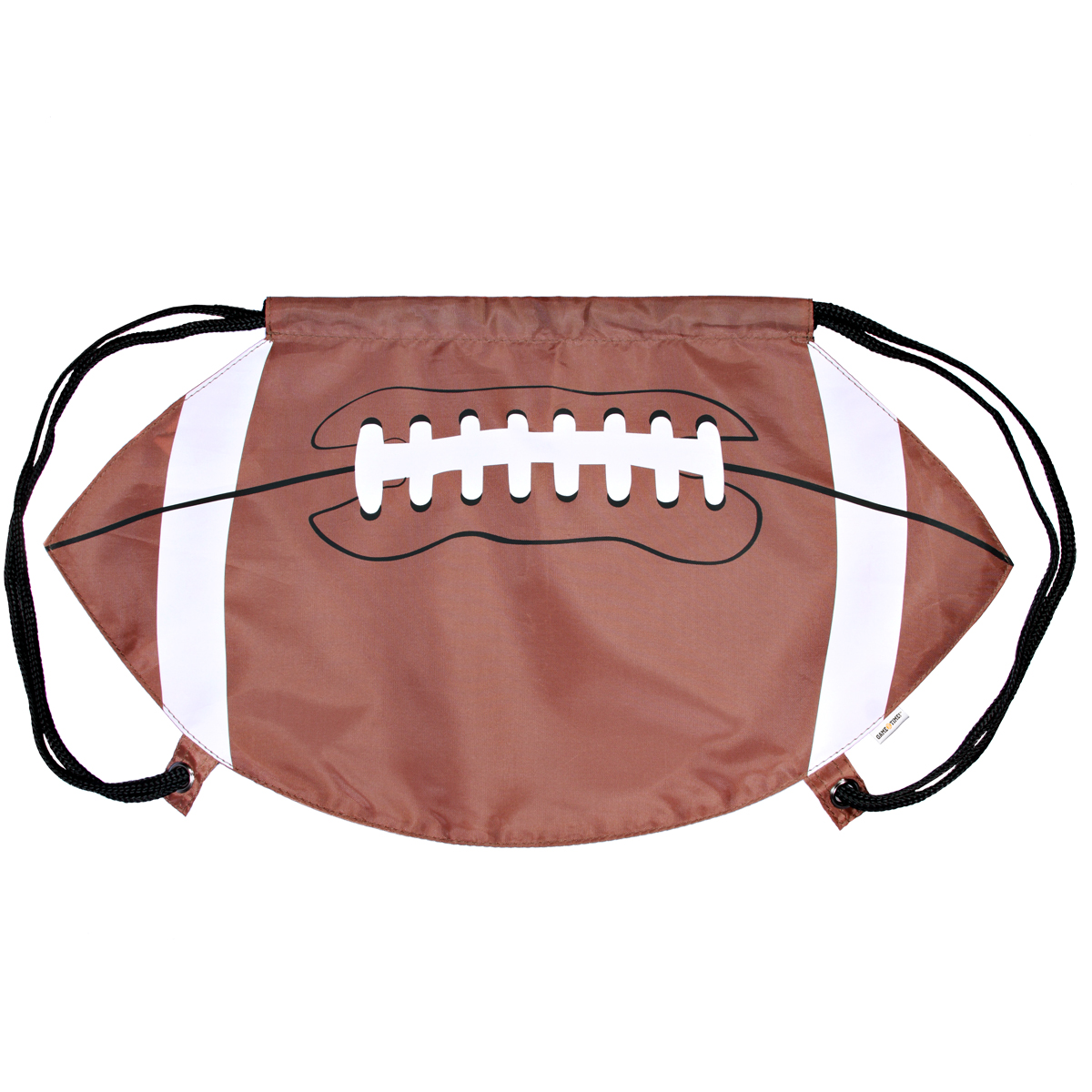 GameTime! ® Football Drawstring Backpack