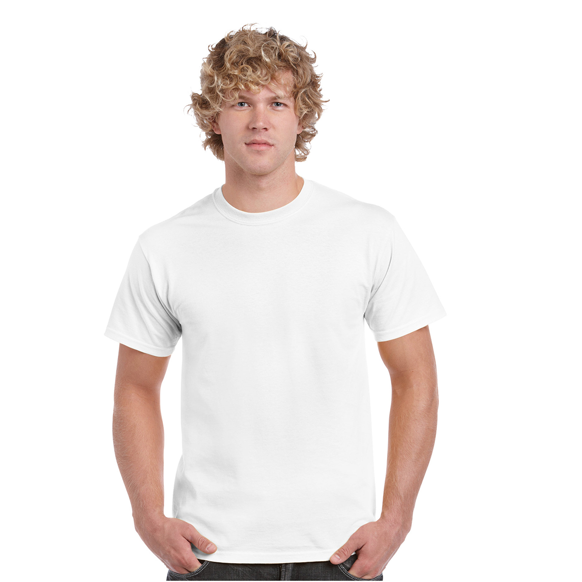 Gildan® Heavy Cotton™ Classic Fit Adult T-Shirt 5.3oz. White