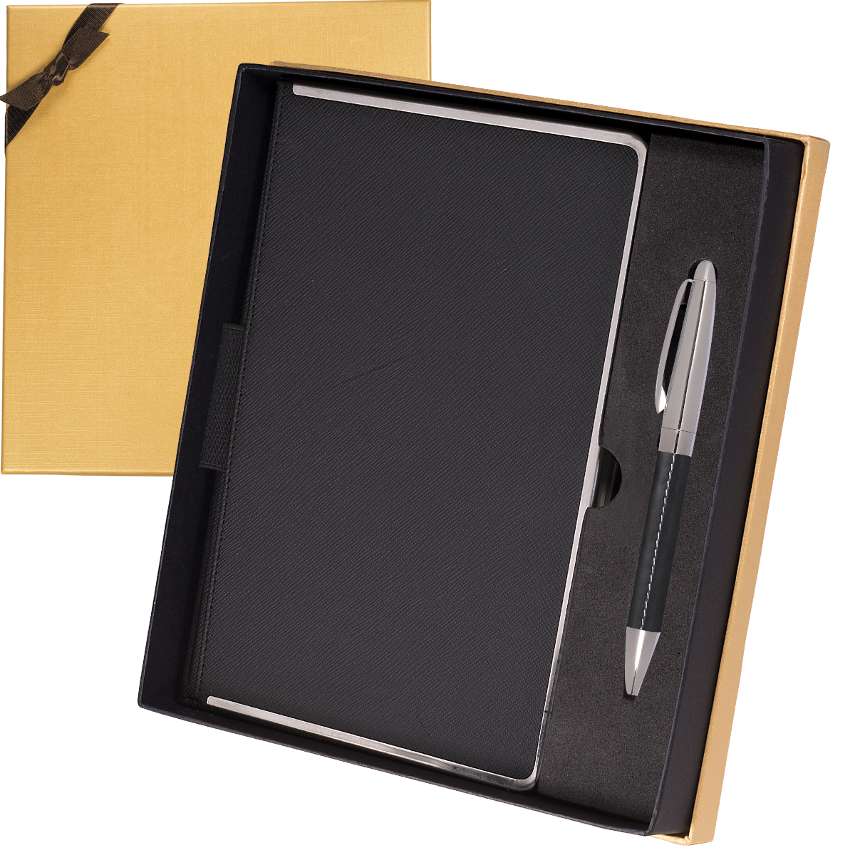 Naples™ Metallic-Trim Journal & Pen Gift Set