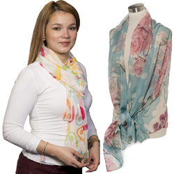 Lila™ Large Scarf 100% Polyester
