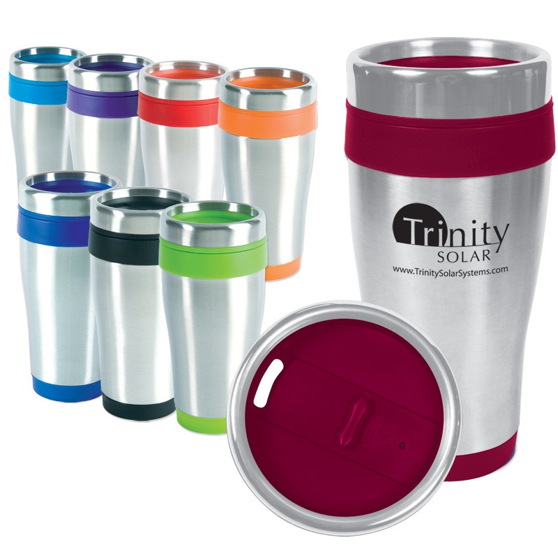 16 oz. Blue Monday Travel Tumbler