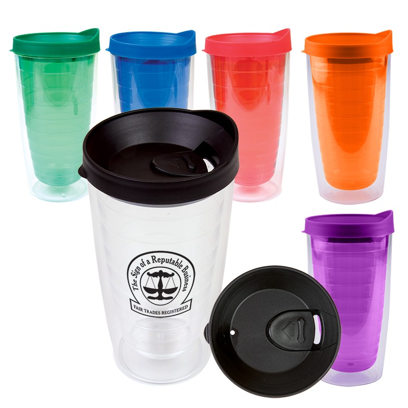 16 oz. Double Wall Saturn Tumbler