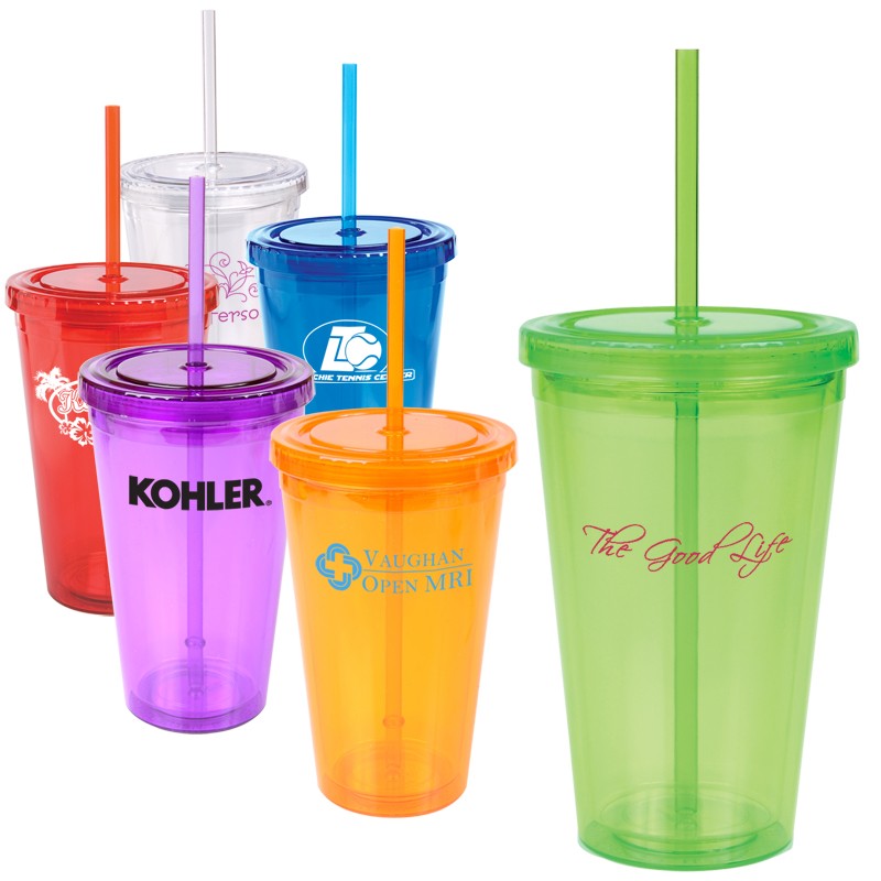 16 oz. Double Wall Cool Acrylic Tumbler