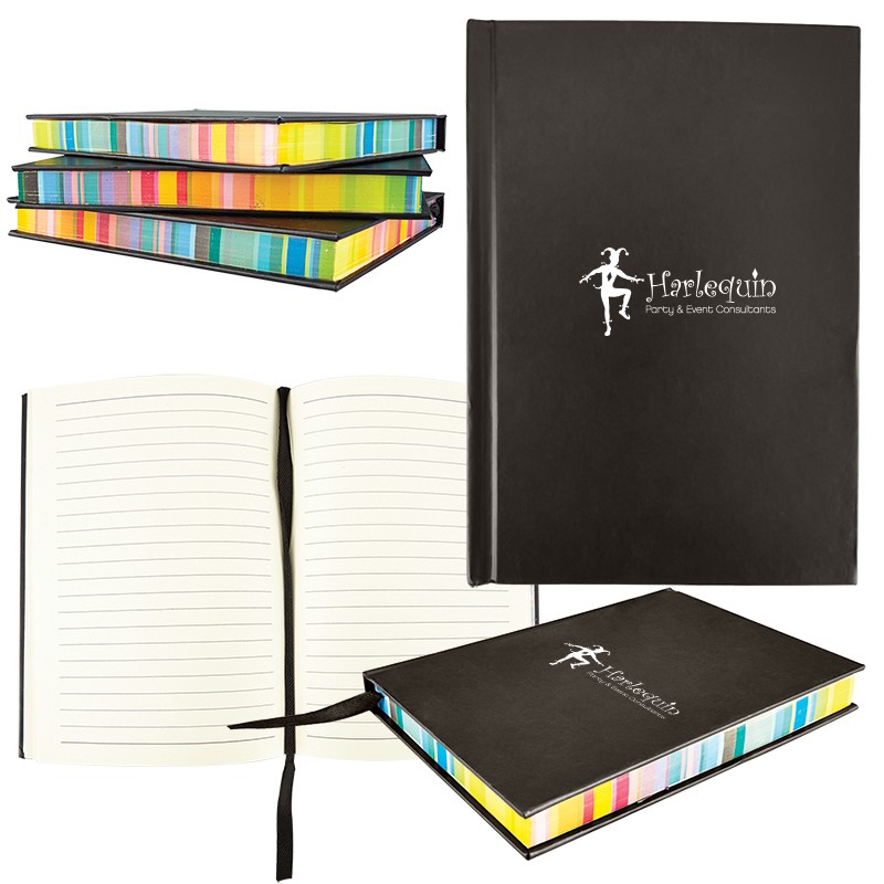 Multi Color Edge Notebook