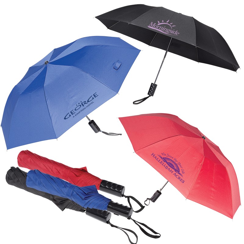 Auto Open Folding Umbrella - 42"