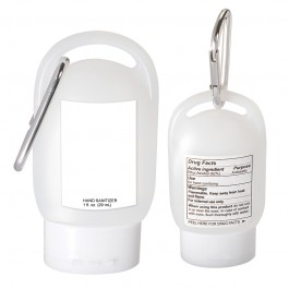 Hand Sanitizer in Carabiner Bottle - 1 oz.