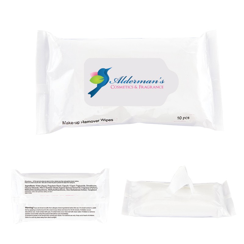 Makeup Remover Wipes in Pouch