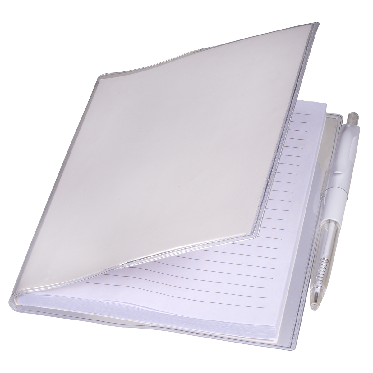 Clear-View Notebook with Pen