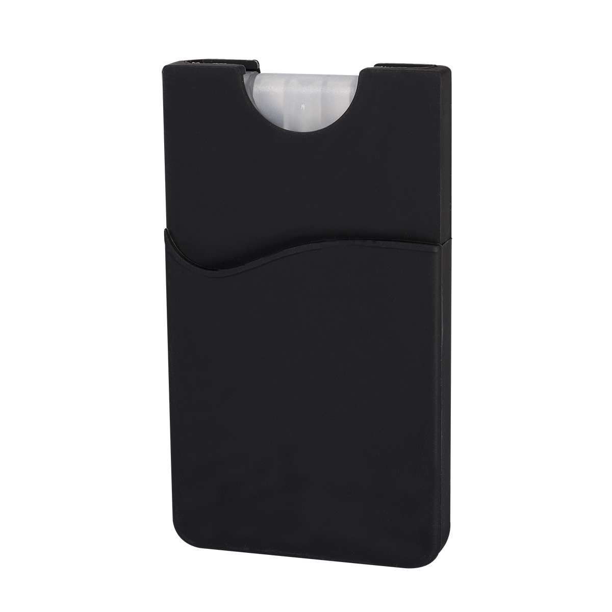 Silicone Wallet Sleeve w/ Sanitizer