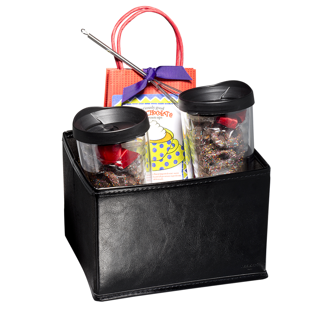 Avalon Cups, Hot Cocoa and Pretzels Gift Set