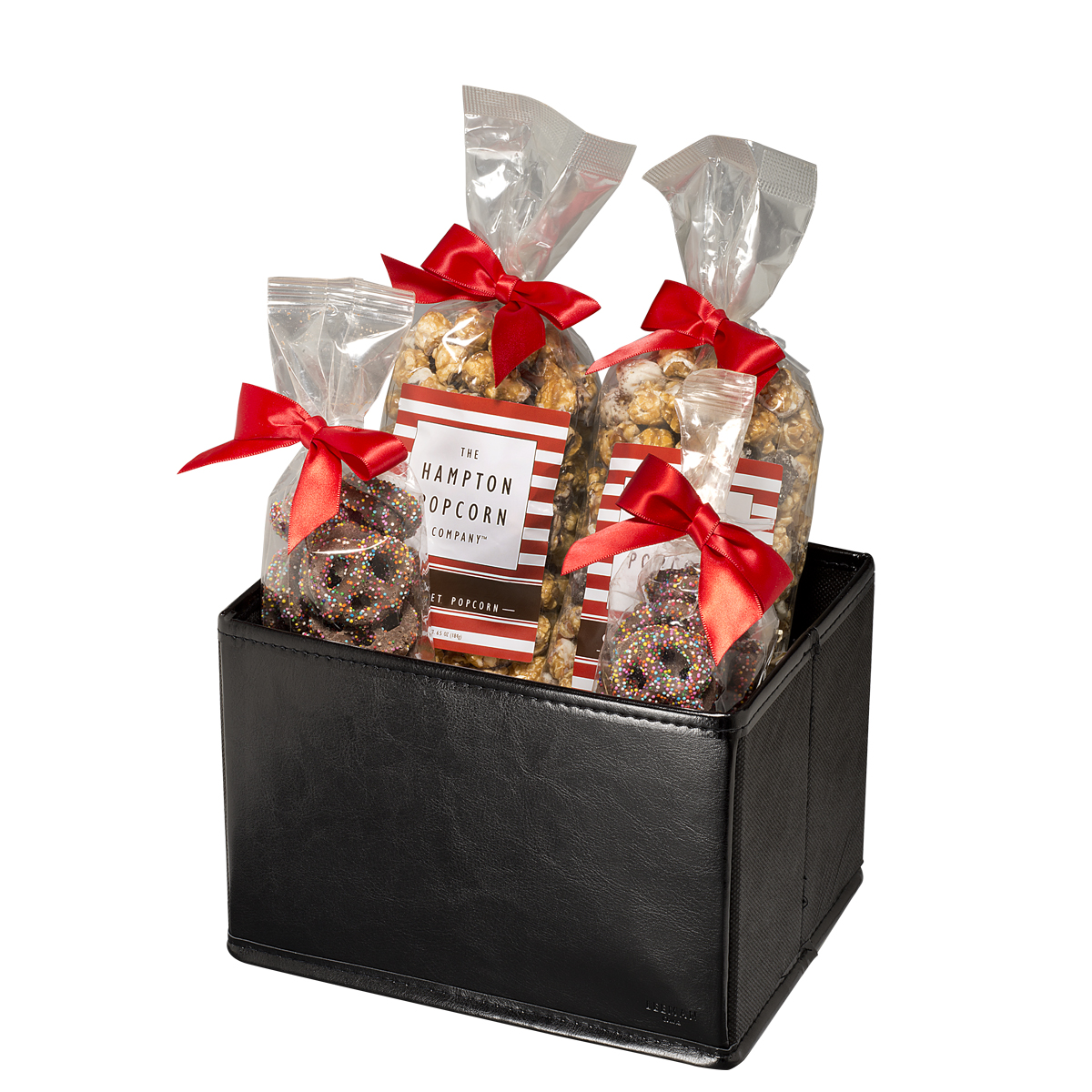 Caramel and Swirl Popcorn & Pretzels Gift Set