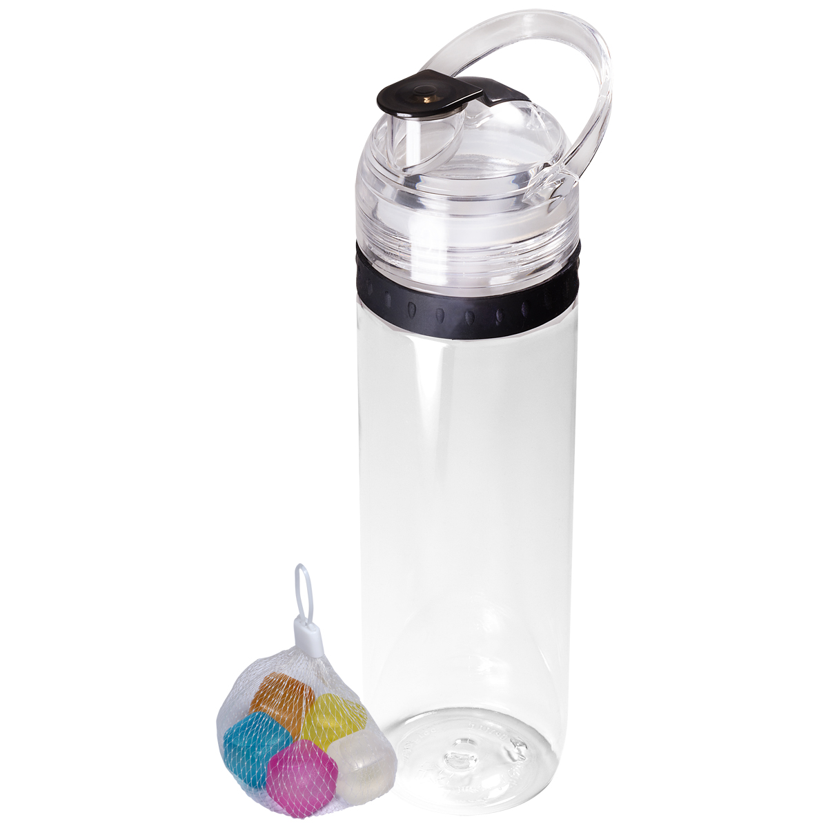 Tritan™ Traveler Water Bottle and Ice Cubes Set
