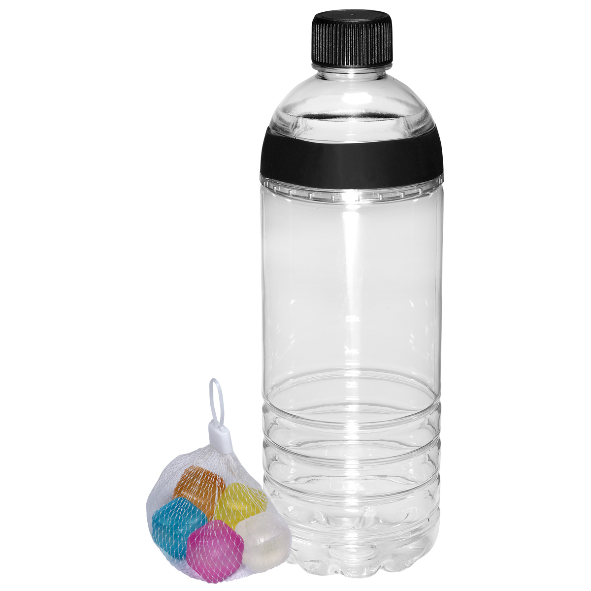 Easy-Fill Tritan™ Bottle and Ice Cubes Set