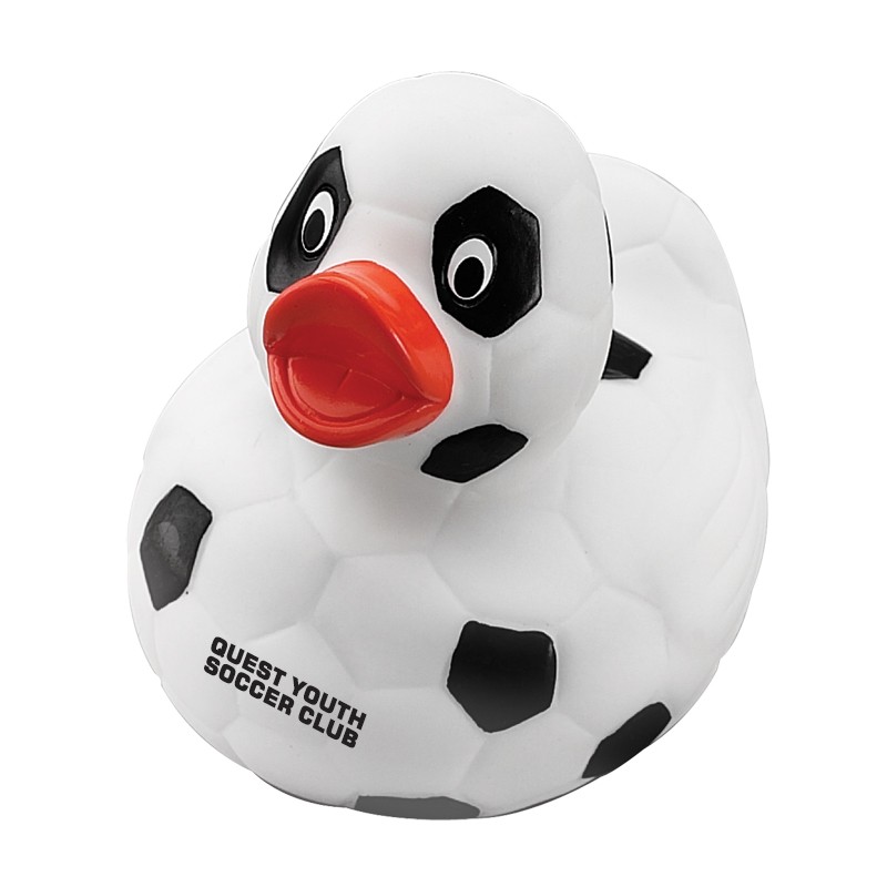 Soccer Ball Rubber Duck