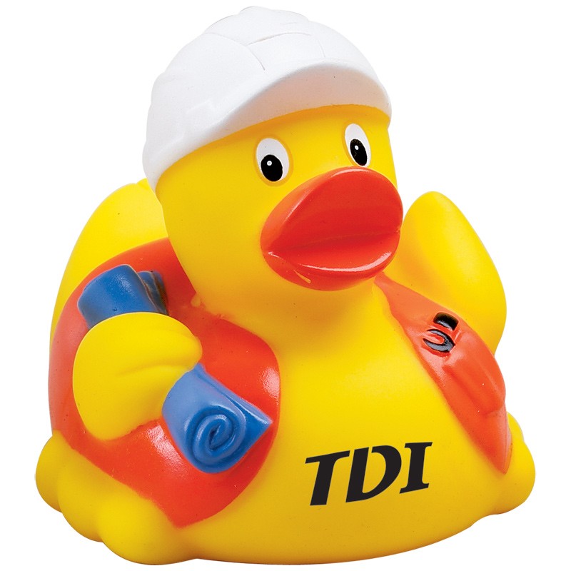 Construction Worker Rubber Duck