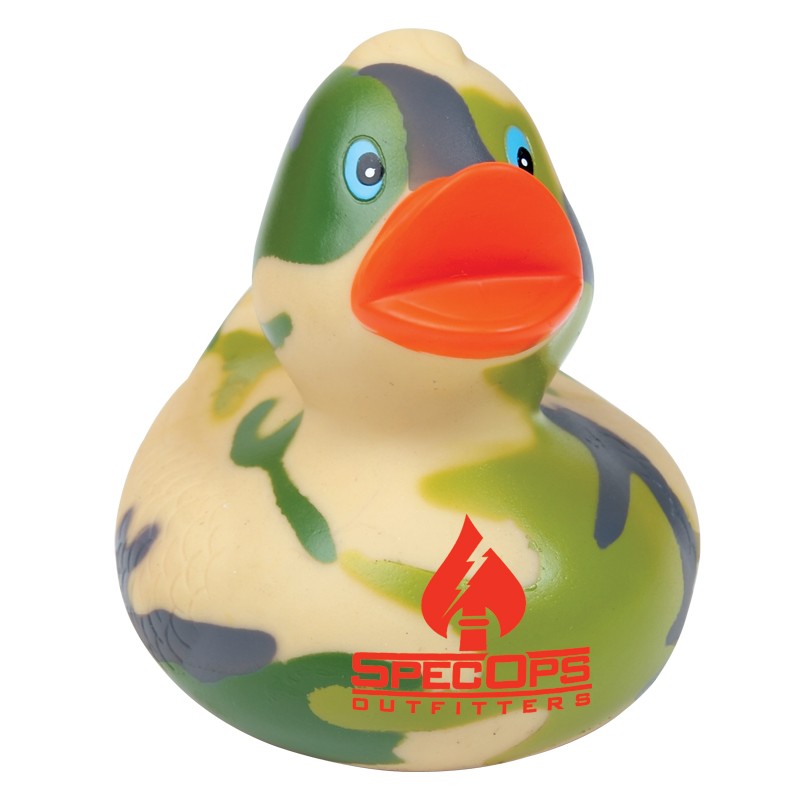 Camouflage Rubber Duck