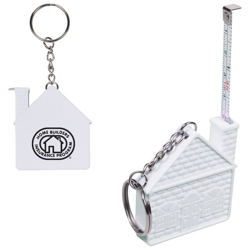 3 Ft. House Tape Measure Key Chain