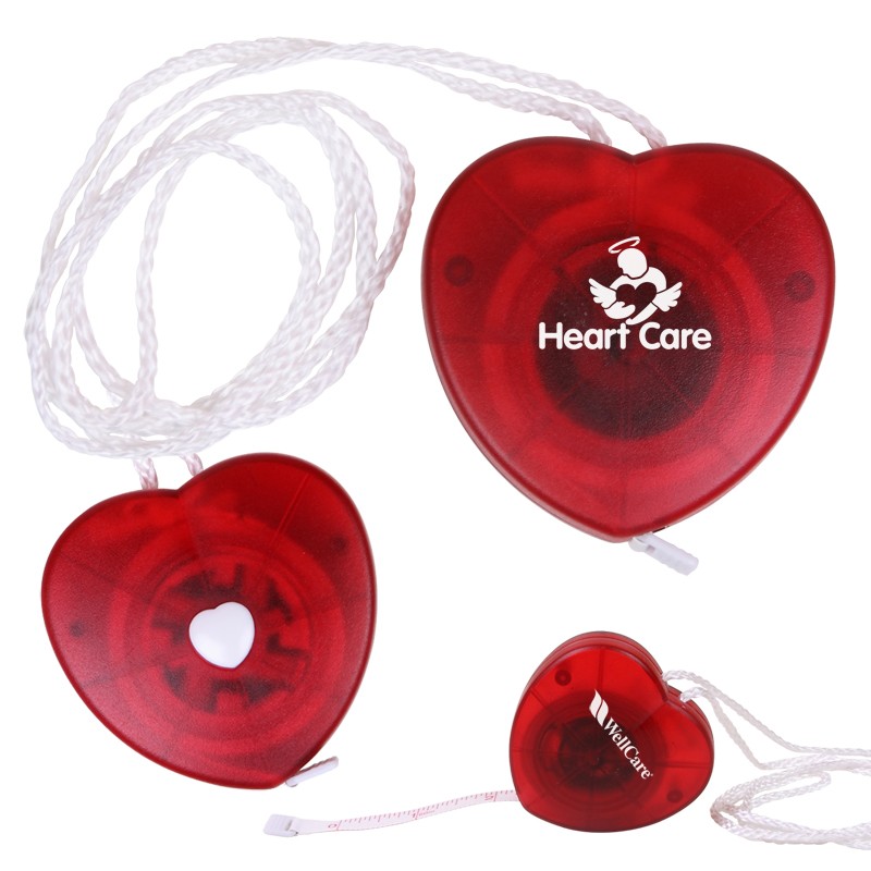 5 Ft. Heart Tape Measure w/ Neck Strap
